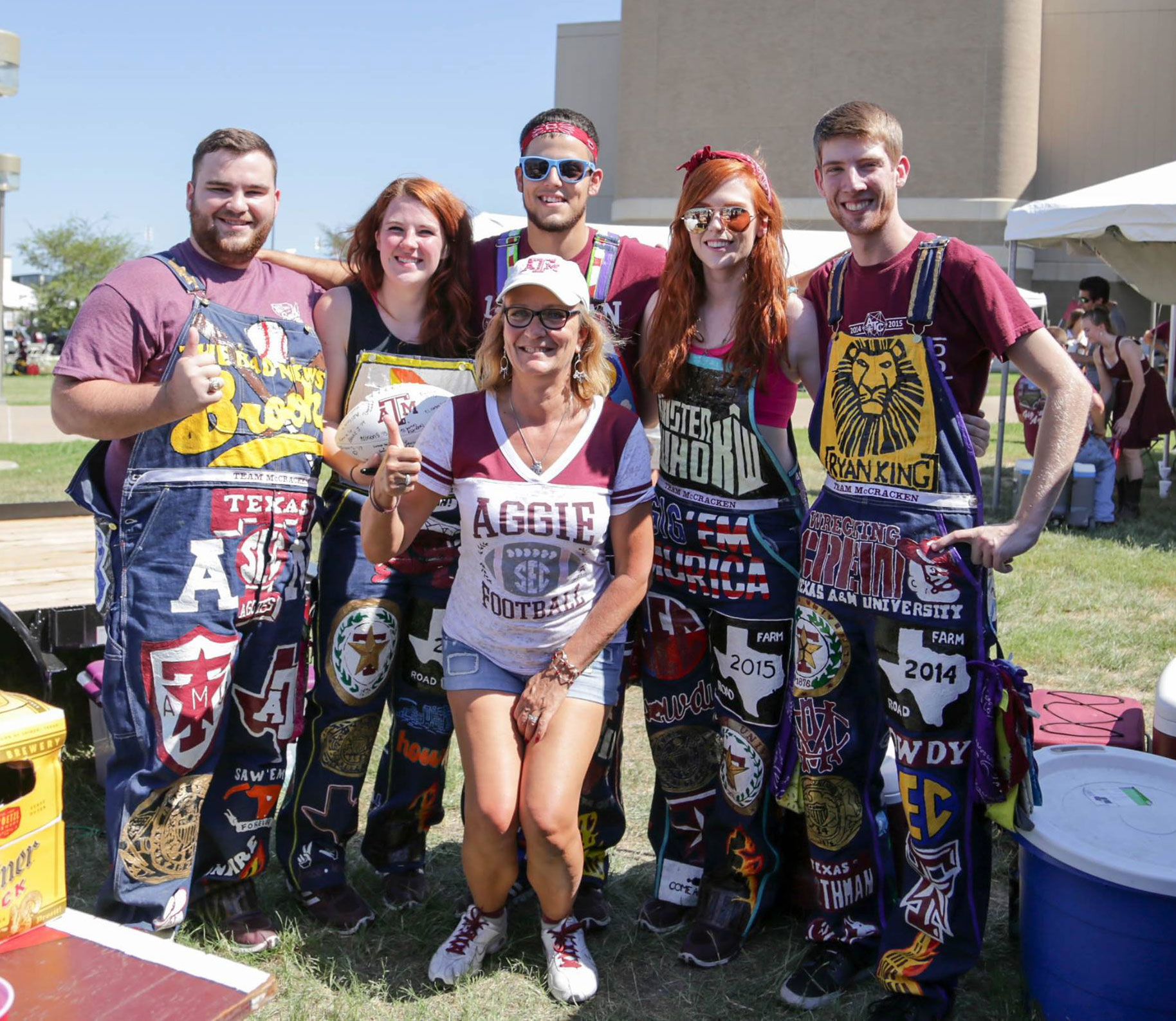 Carrie Bruch, co-founder of Aggieland Website Design, with Jake and Jessica